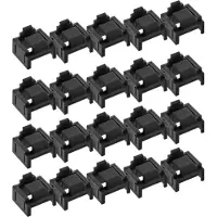 InLine RJ45 Portblocker, 20 Blocker Nachfüllpack, schwarz, Kunststoff, Schwarz