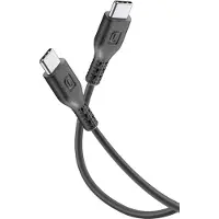 Cellularline USB cable 5A - USB-C to USB-C, 1,2 m, USB C, USB C, Schwarz