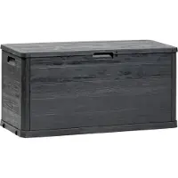 Toomax Woodys Aufbewahrungsbox 280 L, Kunststoff, Graphit, Z0164R0--4100