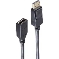Shiverpeaks -BASIC-S--Displayportkabel-DisplayPort 1.2 Verlängerungskabel, 4K, 1,5m