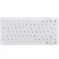 Cherry AK-C4110 Tastatur USB QWERTZ Deutsch Weiß (AK-C4110F-U1-W/GE)