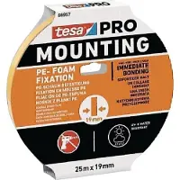 TESA PRO Mounting PE-Fixierschaumband 25 m
