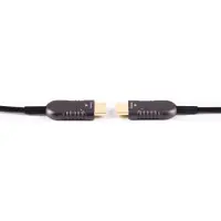 Shiverpeaks BASIC-S AOC-HDMI Kabel, 4K, schwarz, 15 m HDMI A Stecker
