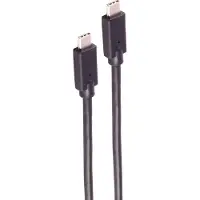 Shiverpeaks -BASIC-S--USB-C Verbindungskabel, USB Kabel Typ-C Stecker auf Typ C Stecker, 3.2 Gen 2x2, 100W, 2