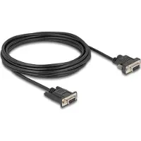 DeLOCK Seriell Kabel RS-232 D-Sub9 Buchse zu D-Sub9 Buchse S