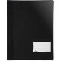 Durable 25 Schnellhefter Kunststoff schwarz DIN A4 überbreit