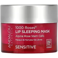 Andalou Naturals , 1000 Rosen, Lippen Sleeping Beauty Maske, Sensitiv, 0,42 oz (11,9 g)