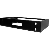 StarTech.com com Support de Réseau Mural 2U - 14In. Profondeur (profil bas) - Support pour Panneau de Br