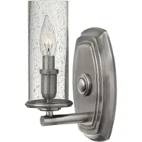 Elstead Lighting Elstead Dakota Wandleuchte E14 Poliertes antikes Nickel