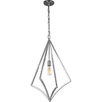 Elstead Lighting Elstead Nico Hängeleuchte E27 81cm Poliertes Chrom