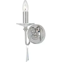 Elstead Lighting Elstead Finsbury Park Wandleuchte E14 Poliertes Nickel