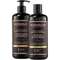 Kerargan - Duo Anti-Haarausfall Shampoo & Spülung mit Rizinusöl 1000 ml