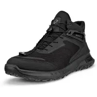 Ecco Ult-Trn Boots Stiefel Herren Leder Schnürstiefel Schwarz 824294 51052