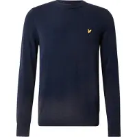 Lyle & Scott Pullover Cotton Crew Neck Jumper Herren Dark Navy-L