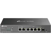 TP-LINK Omada ER707-M2, Ethernet-WAN, 2.5 Gigabit Ethernet, Schnelles Ethernet, Gigabit Ethernet, Schwarz