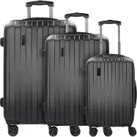 Bugatti Lima 2.0 Hard Case Trolley S / M / L Black schwarz 55cm