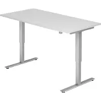Hjh OFFICE PRO XMST 16 S - Weiß 160 x 80 elektrisch höhenverstellbar