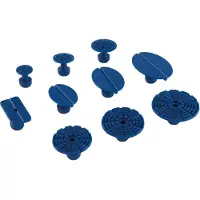Ks Tools Klebestück rund, flach, Ø 32 mm, 5 Stück