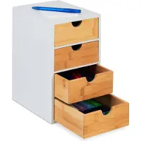 Relaxdays Schubladenbox