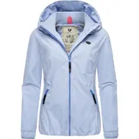 Ragwear Outdoorjacke "Dizzie" mit Kapuze Wasserdichte Übergangsjacke mit großer Kapuze
