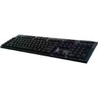 Logitech G 920-008955, Volle Größe (100%), Kabellos, RF Wireless + Bluetooth, Mechanischer Switch, QWERTZ, Schwarz