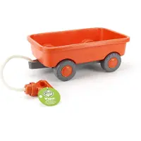 Green Toys Spielzeugwagen orange - nachhaltiger Outdoor-Kinderwagen
