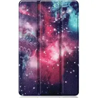 Cover-Discount Galaxy Tab S6 Lite - Tri-fold Smart Leder Case Universum