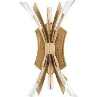 Hinkley/ Fredrick Ramond Elstead Vida Wandleuchte E14 2-fach Brüniertes Gold