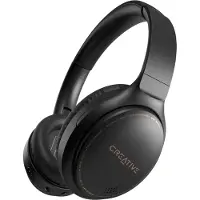 Creative Labs - Zen Hybrid Wireless Over-ear Headphones ANC, Black