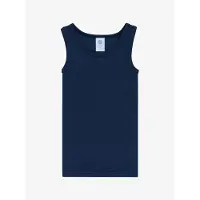 Sanetta Unterhemd "Unterhemd 1er Pack", Jungen, Gr. 140, N-Gr, blau (dunkelblau), Obermaterial: 100% Baumwolle CO(Bio)., Unterhemden Unterhemd