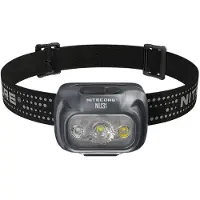 Nitecore NU31-GR Slate Grey, aufladbare Stirnlampe, 550 Lumen