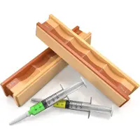 Wicked Edge -Leder Streichriemen-Pack, in 5 und 3,5 Mikrometer