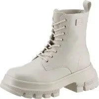 Tommy Hilfiger Schnürstiefeletten Tjw Chunky Leather Boot EN0EN02503 Beige