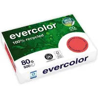 Clairefontaine Kopierpapier EVERCOLOR, farbig, DIN A4, 80 g/m², hellchamoisgelb, 500 Blatt