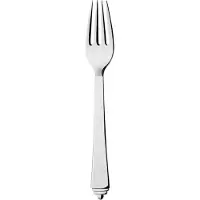 Georg Jensen Tafelgabel Pyramide Edelstahl Glänzend