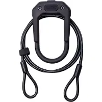 Hiplok DX+, U-Schloss, Schwarz, Stahl, 1,4 cm, Schlüssel, ENRA, SOLD SECURE GOLD (DX ONLY), VAREFAKTA