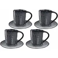 Leonardo MATERA Espresso Set anthrazit 8-teilig