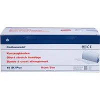 Holthaus Medical Cottonamid Elast.kurzzugbinde 8 cmx5 m 10 St