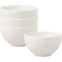 Villeroy & Boch Reisschüssel Manufacture Rock White (4-teilig)