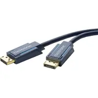 ClickTronic 70714, 7,5 m, DisplayPort, DisplayPort, 3840 x 2160 Pixel, Blau, Gold