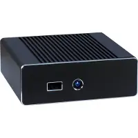 Inter-Tech IT-3900 NUC, Small Form Factor (SFF), PC, Aluminium, Schwarz, 2,5 mm, RoHS, CE