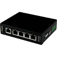 StarTech.com .com 5 Port Unmanaged Industrieller Gigabit Ethernet Switch - Hutschienen- / Wandmontierbar, Unmanaged, Gigabit Ethernet (10/100/1000), Vollduplex, Wandmontage