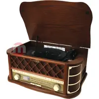 Sencor STT 016 Brown Plattenspieler - Hochwertiger Schallplattenspieler