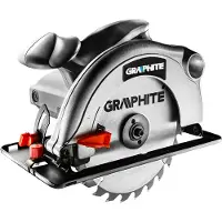 Graphite kreissäge 1200 W, Sägetiefe 185 mm, 65 mm - T 58G486