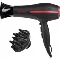 Girmi PH20, AC, Schwarz, Rot, Einfarbig, Hängeschlaufe, CE, 2200 W