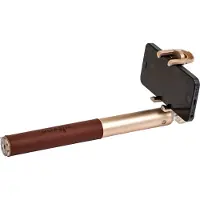 Ultron BT deluxe, Braun, Gold, Jede Marke, Aluminium, Leder, CE, RoHS, 159 g, 97 cm