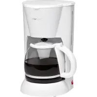 Clatronic Kaffeemaschine | für 12-14 Tassen (ca. 1,5 Liter) | Nachtropfsicherung und herausnehmbarer Filtereinsatz | 900W | KA 3473 weiß