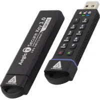 Apricorn Aegis Secure Key 3.0 - USB-Flash-Laufwerk - verschlüsselt - 480 GB - USB 3.0 - FIPS 140-2 Level 3
