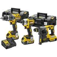 DeWalt ELEKTROWERKZEUG Combo DCK368P3T-QW DCH273+DCD796+DCF887