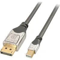 Lindy Cromo Displayport Auf Mini Displayport 1.4 Kabel 0.5 M